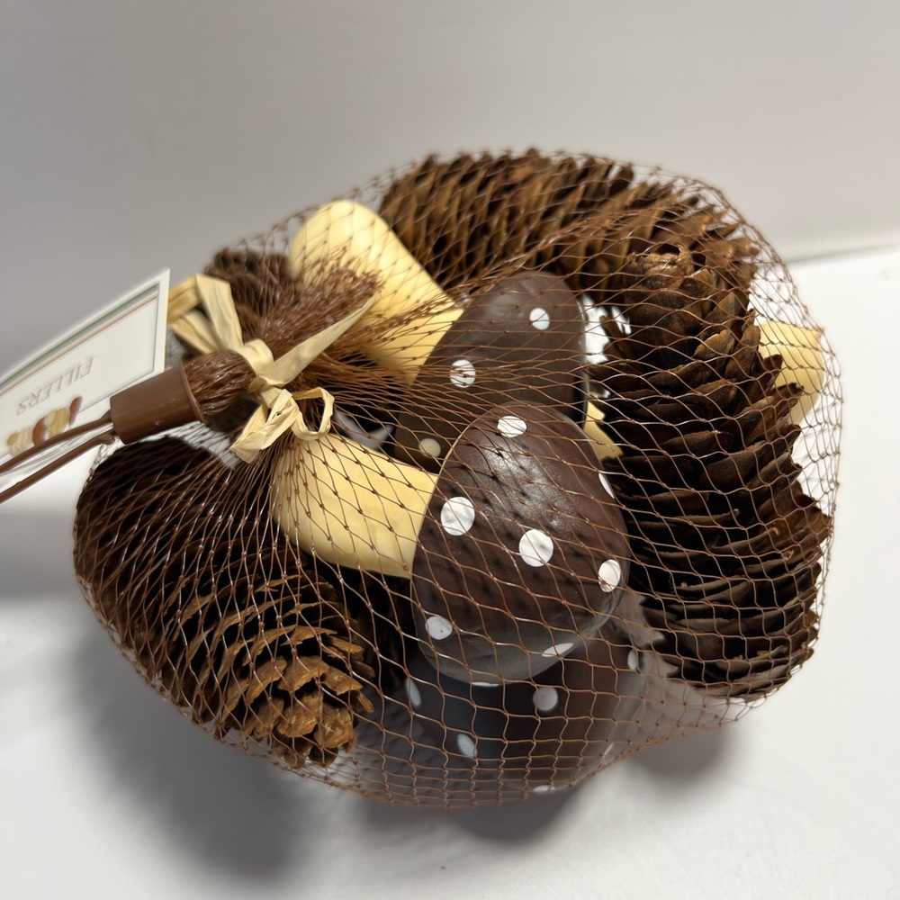Target 🎯 BP Mushroom & Pinecones Vase/Tray 10ct Filler